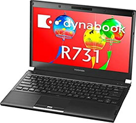 【中古】 ダイナブック dynabook R731/D PR731DAAN3BA51 / Core i5 2520M(2.5GHz) / HDD:250GB / 13.3インチ / ブラック