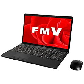 【中古】富士通 15.6型ノートパソコン　FMV LIFEBOOK AH53/B3　ブライトブラック FMVA53B3B