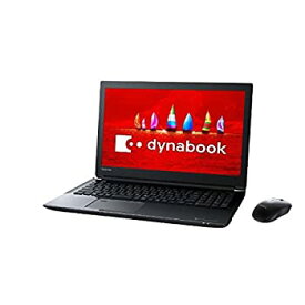 【中古】東芝 15.6型ノートパソコン dynabook T95 プレシャスブラックdynabook 2018年 春モデル（Core i7/メモリ16GB/SSD512GB/ H＆B） PT95FBP-BE