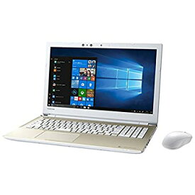 【中古】東芝 ノートパソコン dynabook サテンゴールド PT55GGP-BEA2