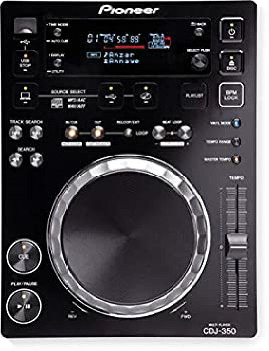 楽天市場】【中古】Pioneer DJ用CDプレーヤー ブラック CDJ-350 