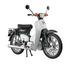 【中古】（非常に良い）スカイネット 1/12 完成品バイク ホンダ スーパーカブ 50 グリーン 模型