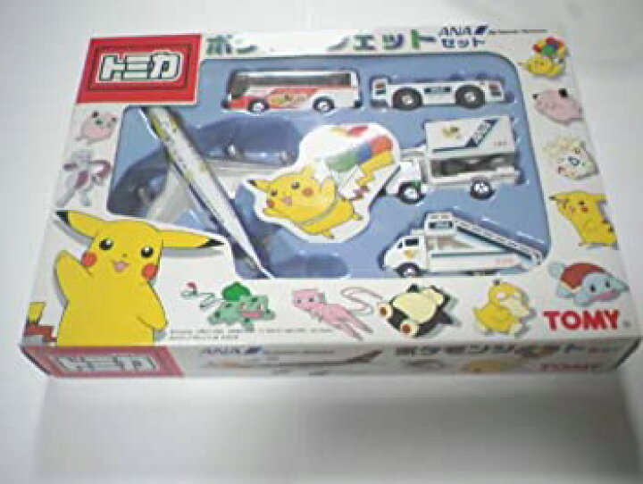 楽天市場】【中古】トミカ ポケモンジェット ANAセット 赤TOMYロゴ 