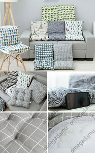 送料無料 チェアクッション 背もたれ付き 座布団 クッション 座椅子クッション ひも付き 滑り止め シートクッション 可愛い チェアパッド 厚手 暖かい 冷え対策 洗える あったかグッズ オフ