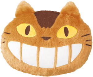 となりのトトロ おばけネコバス 低反発ダイカットクッションクッション おばけネコバス 猫バス ねこ ジブリ トトロ 腰あて 低反発クッション 枕 スタジオジブリ プレゼント