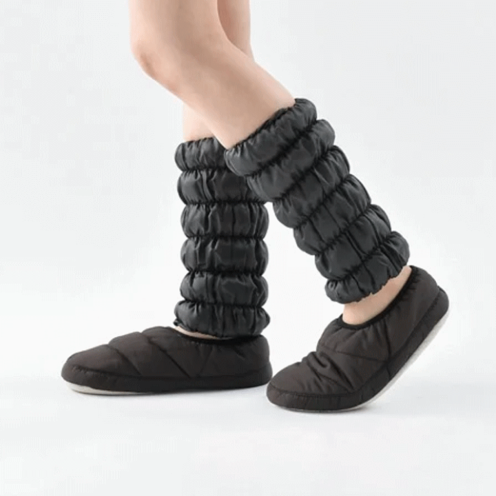 楽天市場】HEATRAY エアー もこもこレッグウォーマー ショート 2枚 1組