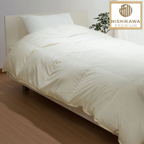 西川産業　高級羽毛布団(立体キルト) 西川（nishikawa） 羽毛布団 シングル 製 あったか ダウン93％ 立体