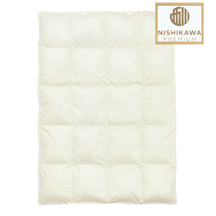 西川羽毛布団　シベリアングースダウン90% クイーンサイズ 楽天市場】西川プレミアム羽毛ふとん 合掛け クイーンサイズ 210