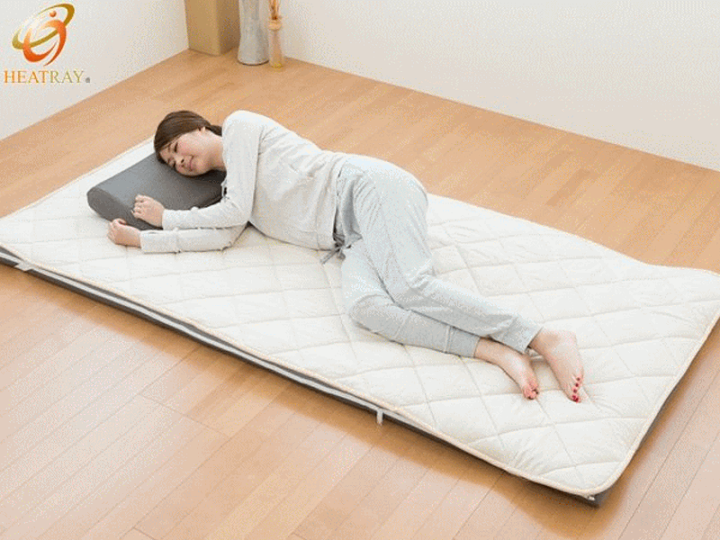 Aura 遠赤外線ベッドパッド　オーラわた　140×200 ダブル　日本製 楽天市場】オーラ岩盤浴 / オーラ 蓄熱 岩盤浴パッド スタンダード 春