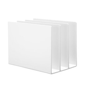 無印良品 スチロール仕切りスタンド・ホワイトグレー 小 約210×135×160mm 3仕切 NDA27A9S