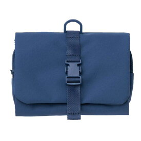 無印良品 ポリエステル吊るせるケース着脱ポーチ付 (新)ネイビー・約12×18×4.5cm 02868741
