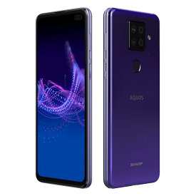 SHARP SIMフリースマホ AQUOS sense4 plus パープル