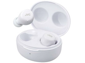 JVCケンウッド JVC HA-A5T-W ワイヤレスイヤホン Bluetooth ホワイト カナル型 最大15h再生 生活防水 小型 軽量 音量調節