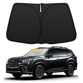 【専用設計】 BLUESEATEC スバル フォレスター SK系 フロントガラス サンシェード スバル フォレスター 5代目 車用サンシェード 日よけ UVカット 6層構造 遮光 断熱 夏 紫外線 隙な