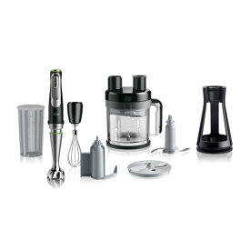 ブラウン ハンドブレンダー マルチクイック9 MQ9195XLS 簡単操作 時短 下ごしらえ スムージー スープ つぶす 混ぜる きざむ みじん切り 泡立て スライス せん切り ダイスカット さいの目切り