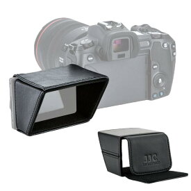 JJC 折り畳み式 液晶ブート LCD遮光フード 日除け ソニー ZV-E10 II ZV-E1 ZV-1F ZV-1 A7IV A7CR A7C II A7S III HDR-PJ510E DCR-SR68 キャノン PowerShot V1 EOS