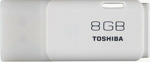 TOSHIBA USB������ 8GB USB2.0 �L���b�v�� �z���C�g () TNU-A008G