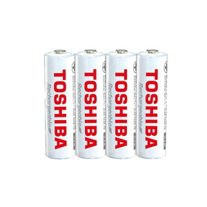 東芝 充電式ニッケル水素充電池 単3形(4本入り) 繰返し充電1000回 TNH-3ME(WB) 4P