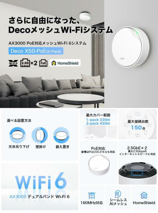 楽天市場】TP-Link Wi-Fi 6 ルーター wifi中継 ビジネス 無線LAN