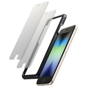 �G���R�� �y2������z iPhone SE (��2����/��3����) / 8 / 7 �K���X�t�B���� �d�x10H Dragontrail(R)X �����K���X �w��h�~ ���E���h�G�b�W���H �\��₷�� �ɔ� ��U�h�~�݌v �K�C�h�g�t�� PMWA22SFLGD
