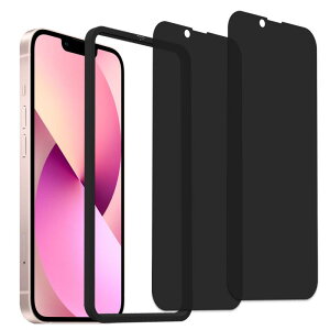 �y2���Z�b�g�̂������h�~�z�K�C�h�g�t�� KPNS ���{�f�ސ� �`�����h�~ iPhone13 mini �p �K���X�t�B���� �����K���X �J�o�[ �ی�t�B����