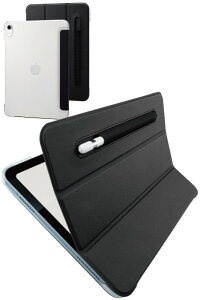 GR iPad 11 A16 11C` (2025) 10.9C` 10 (2022) P[X Jo[ tbvP[X Apple Pencil[ wʃNA \tgU[f I[gX[v/EFCNΉ ubN TB-A22R