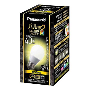�p�i�\�j�b�N �p���b�N LED�d�� �������a26mm �v���~�AX �d��40�`���� �����F����(4.9W) ��ʓd�� ��ԑS�̂��Ƃ炷�^�C�v(�S�����^�C�v) �����Ή� LDA5WWDGSZ4