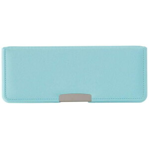 サンスター文具 筆箱 コンパクト筆入 ヨコピタ 2ドア ライトブルー S1312260