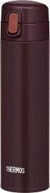 サーモス 水筒 真空断熱ストローボトル 450ml ブラウン 保冷専用 FJM-450 BW