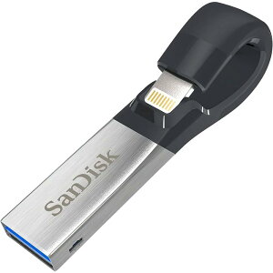 SanDisk iXpand Slim �t���b�V���h���C�u 128GB SDIX30N-128G-JKACE