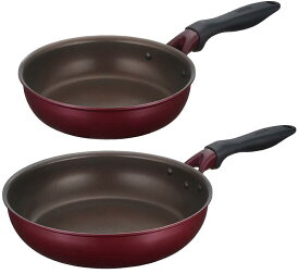 【企画品】サーモス デュラブルシリーズ フライパン KFH 2点セット レッド KFH-SET2-A R