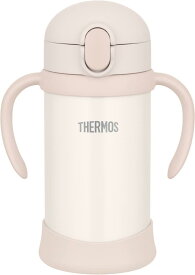 サーモス(THERMOS) まほうびんのベビーストローマグ FJL-350 ベージュ (BE) 350ml 水筒 子供 ステンレス製魔法びん構造 スペアストローセット付き 扱いやすいワンタッチオープン 水滴飛び散り防止