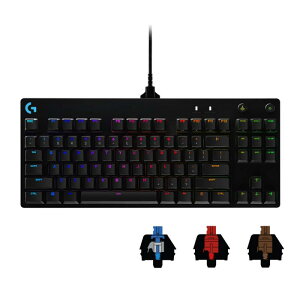 Logicool G ���W�N�[�� G PRO X �Q�[�~���O�L�[�{�[�h �e���L�[���X �L�� GX�X�C�b�` �N���b�L�[ ���{��z�� LIGHTSYNC RGB ���E���P�[�u�� G-PKB-002 �y �t�@�C�i���t�@���^�W�[XIV ��������