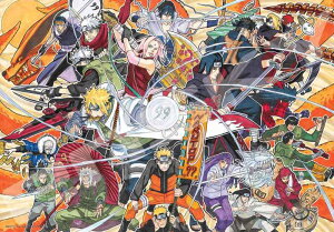 GXJC(ENSKY) NARUTO-ig-NARUTOP99 51×73.5cm WO\[pY 1000s[X JIGSAW PUZZLE 1000T-502