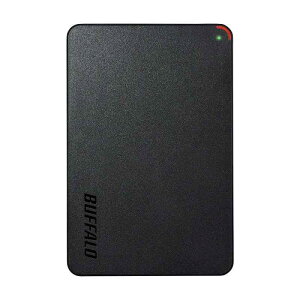 BUFFALO ~jXe[V USB3.1(Gen1)/USB3.0p|[^uHDD 1TB y iPhone 16 / 16 pro mFς zHD-PCFS1.0U3-BBA