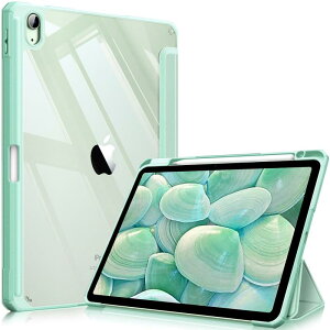 Fintie iPad Air 11�C���` �P�[�X M4 (2026) / M3 (2025 ��7����) / M2 (2024 ��6����) / Air 5/4 �P�[�X 2022/2020 10.9 �C���` �����o�b�N�J�o�[ Apple Pencil ���[