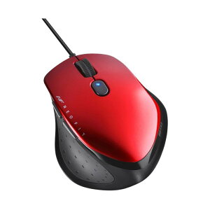 �o�b�t�@���[ BUFFALO �L�� BlueLED 5�{�^�� �l�I�t�B�b�g�}�E�X S�T�C�Y ���b�h BSMBU515SRD
