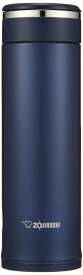 象印マホービン 水筒 480ml スクリューマグ 軽量&amp;コンパクト スタンダードタイプ なめらか飲み口 保温・保冷 ネイビー SM-JF48-AD