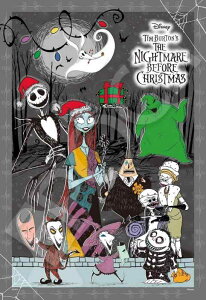 G|bN 300s[X WO\[pY fBYj[ Nightmare Before Christmas(iCgAErtHAENX}X) -Season's Screaming- (26×38cm) 73-402 ̂t wt fR[V