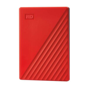 ウエスタンデジタル(Western Digital) WD ポータブルHDD 2TB USB3.0 レッド My Passport 暗号化 パスワード保護 外付けハードディスク / メーカー WDBYVG0020BRD-WESN 品