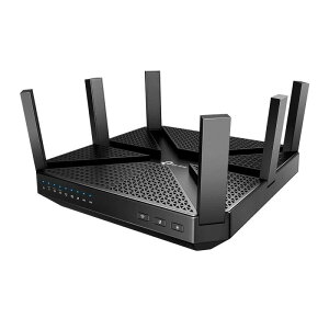 TP-Link WiFi ����LAN ���[�^�[ 1625 + 1625 + 750Mbps �g���C�o���h MU-MIMO �����N�A�O���Q�[�V���� Archer C4000/A