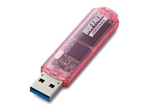 バッファロー BUFFALO USB3.0対応 USBメモリ スタンダードモデル 32GB ピンク RUF3-C32GA-PK