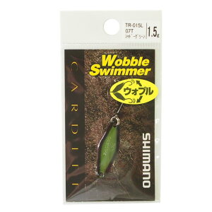 �V�}�m(SHIMANO) �X�v�[�� �J�[�f�B�t �E�H�u���X�C�}�[ 1.5g �V���h�[�O���[�� 07T TR-015L ���A�[