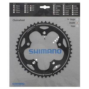 �V�}�m(SHIMANO) ���y�A�p�[�c ���|�����t�`�F�[�������O 46T-G(�u���b�N) FC-CX50 Y1MS98060