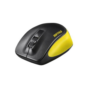 �o�b�t�@���[ BUFFALO ���� BlueLED 3�{�^�� �v���~�A���t�B�b�g�}�E�X �C�G���[ BSMBW305MYE