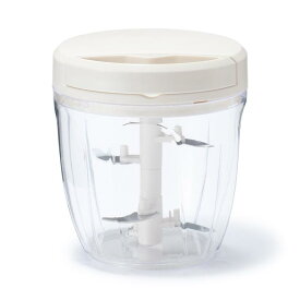 無印良品 みじん切りチョッパー 900mL 44131282 プラスチック ステンレス鋼 白