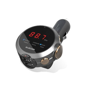 GR FM gX~b^[ dቹ[h CRCU[t Bluetooth USB×2|[g 2.4A ܂[d ubN LAT-FMBTB05BK