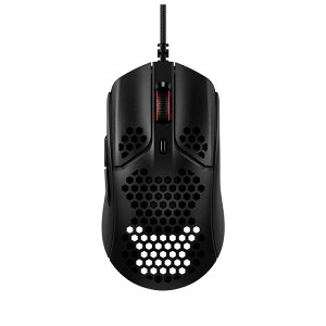 HyperX �Q�[�~���O�}�E�XPulsefire Haste�Q�[�}�[���� ���y�ʘZ�p�V�F���f�U�C�� 59�O���� HMSH1-A-BK/G ( 4P5P9AA )