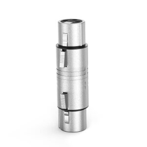XLR, CableCreation �L���m���P�[�u��XLR 3 Pin���X- 3�s�����X �L���m���R�l�N�^ �}�C�N���t�H���ϊ��A�_�v�^