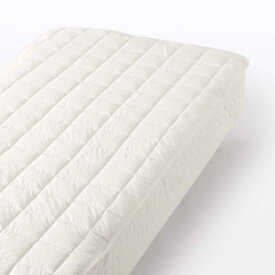 無印良品 ウール混わたベッドパッド ゴム付